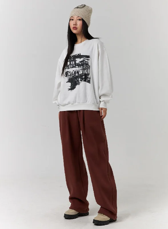 Deep Savings Pintuck Sweatpants (UNISEX) CD329