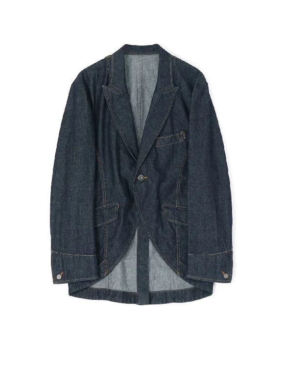 Weekend Offers That Delight 10OZ DENIM PEAKED JACKET