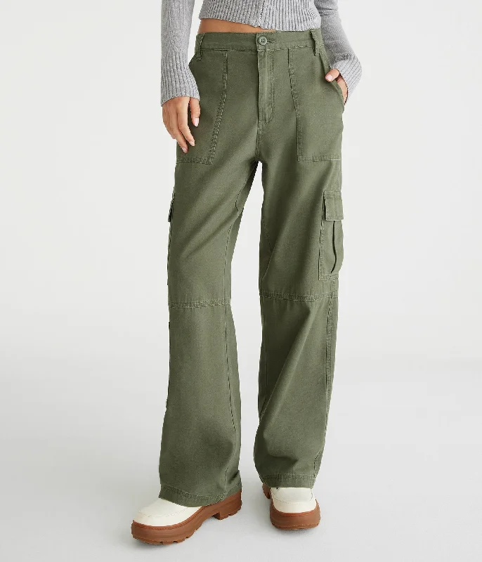New Arrival Aeropostale Mid-Rise Utility Cargo Pants
