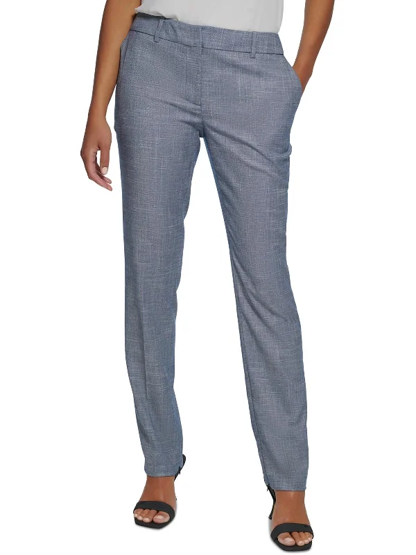 Special Promotion Womens High Rise Ankle Straight Leg Pants