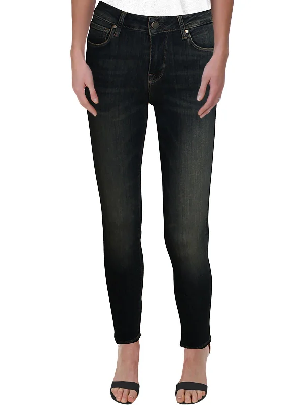 Weekend Offers That Shine Womens High Rise Distressed Skinny Jeans