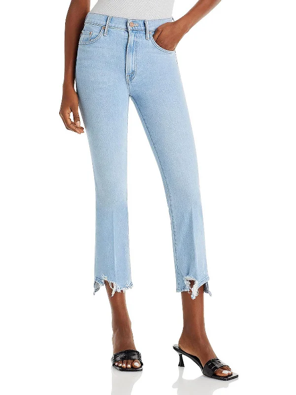 Great Bargain Womens Denim Light Wash Cropped Jeans