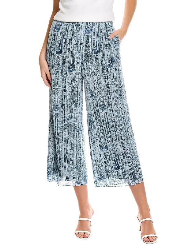 Weekend Deal Theory Easy Wide Silk Pant