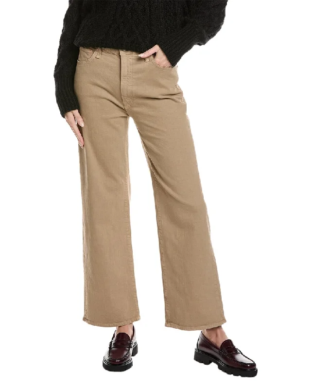 Holiday Sale MOTHER The Dodger Flood Dark Khaki Straight Leg Jean