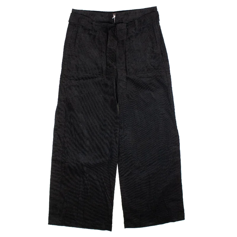 Weekend Special Black Cargo Straight Fit Pants