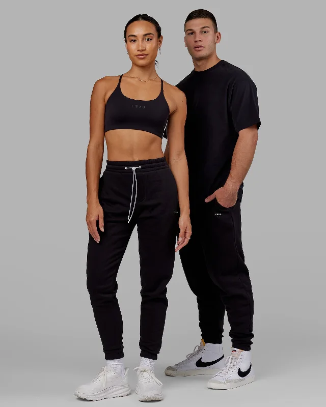 Can't Miss Unisex Capsule Joggers - Black