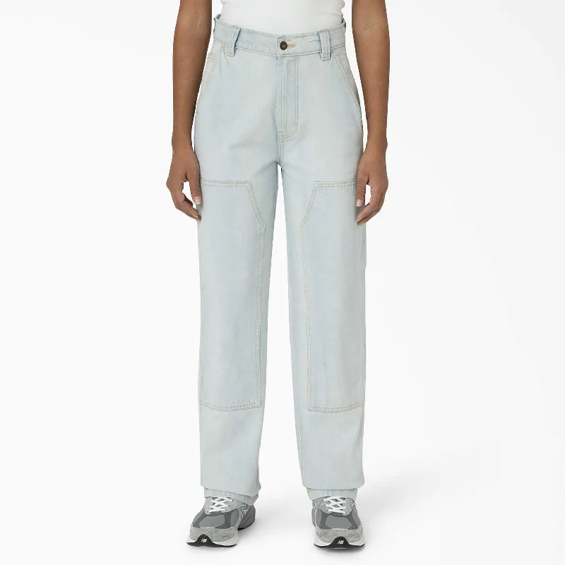 Make Your Weekend Count with Savings Dickies Women’s Madison Loose Fit Double Knee Jeans