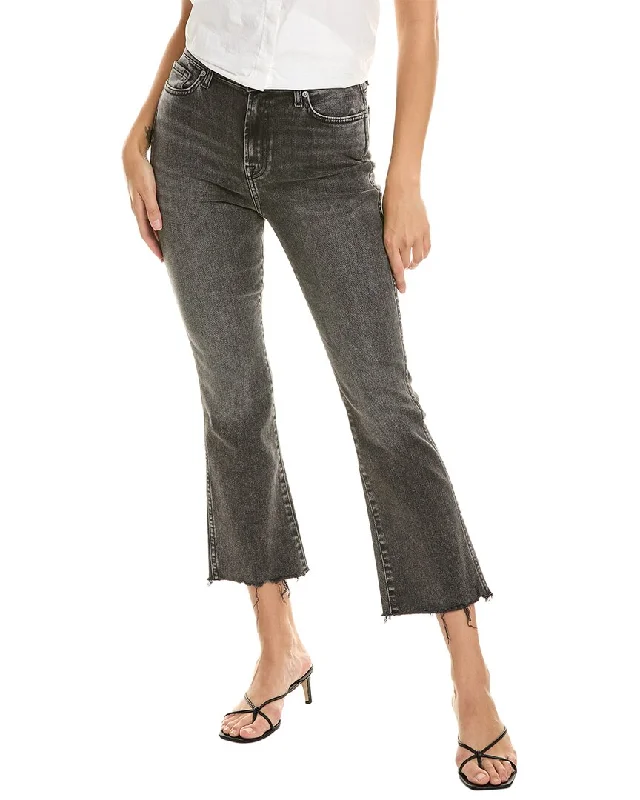 Massive Deal 7 For All Mankind Silent Night High Waist Slim Kick Jean