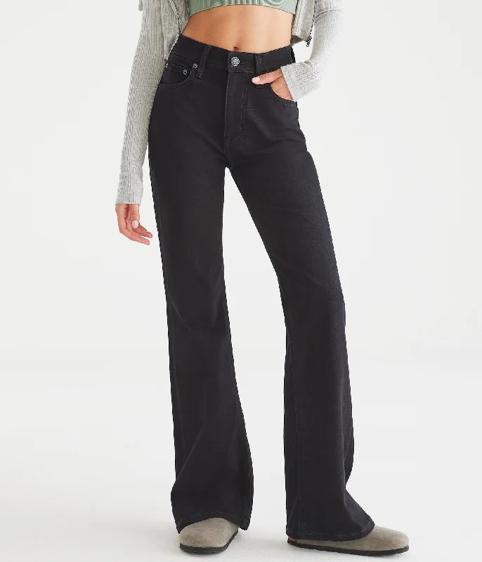 Value Deals Aeropostale Flare High-Rise Jean