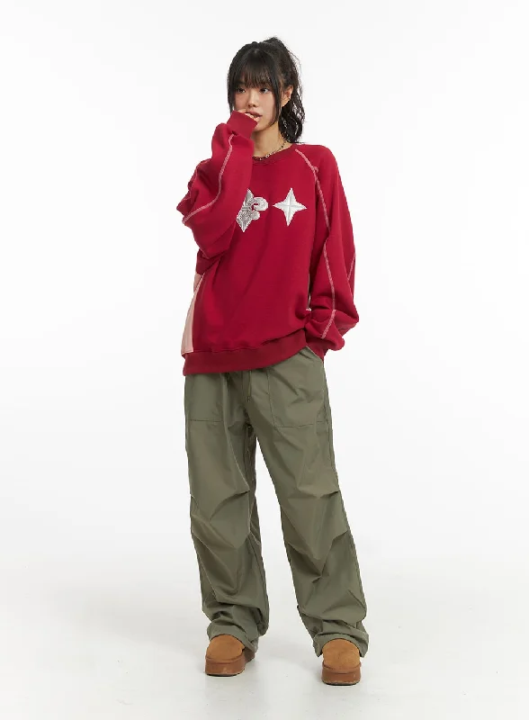Deep Discounts Pintuck Wide Leg Pants CJ412