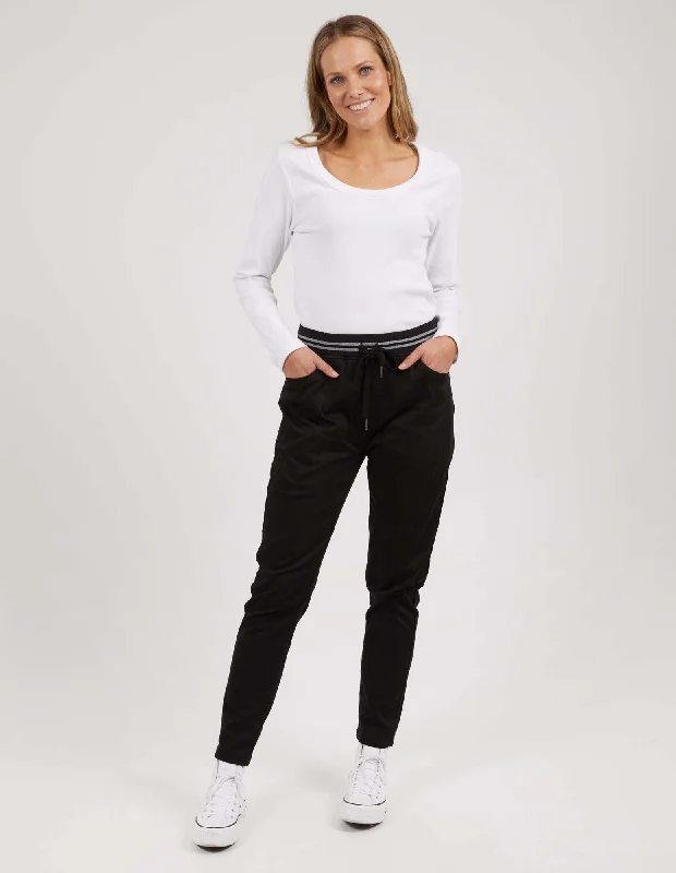 Midnight Madness Elm Margo Jogger Black