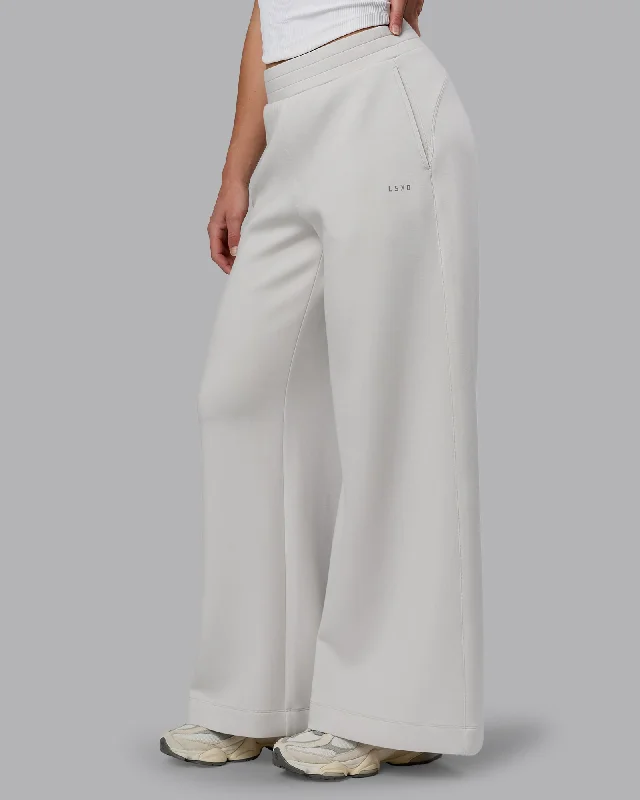 Stock Clearance Elevate SoftTouch Wide Leg Pants - Clay-Clay