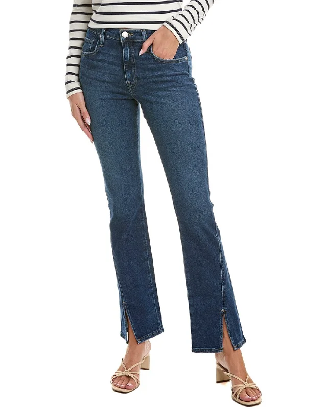 Shop and Save HUDSON Jeans Barbara High-Rise Indigo Bells Baby Boot Jean