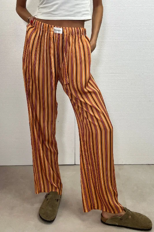 Steals and Deals Gabrielle Satin Long Pants