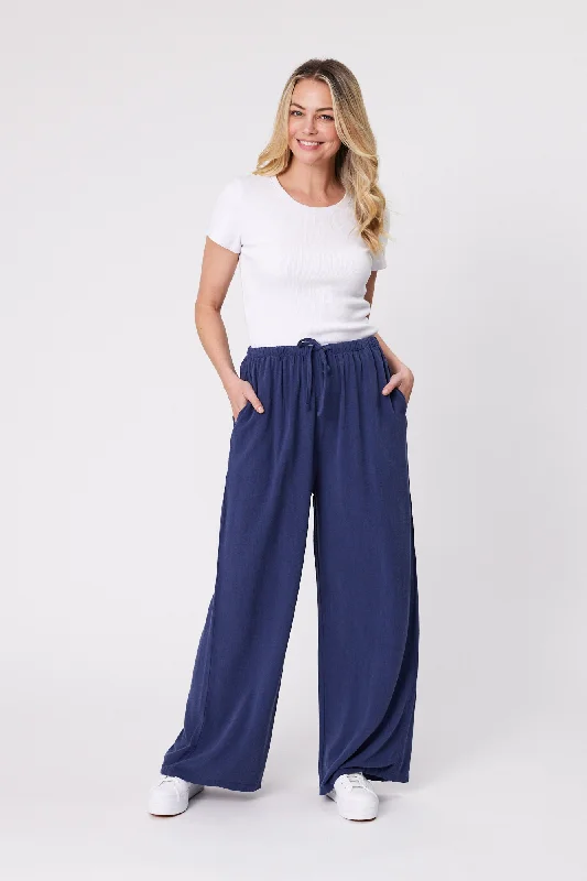 Special Savings Shine On Essentials Woven Pant Navy