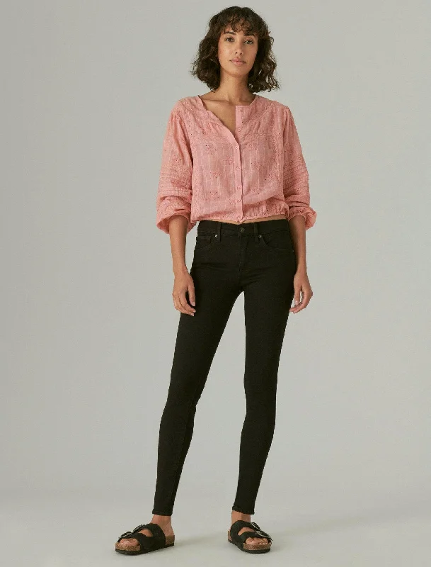 Crazy Savings Lucky Brand Women's Mid Rise Ava Skinny
