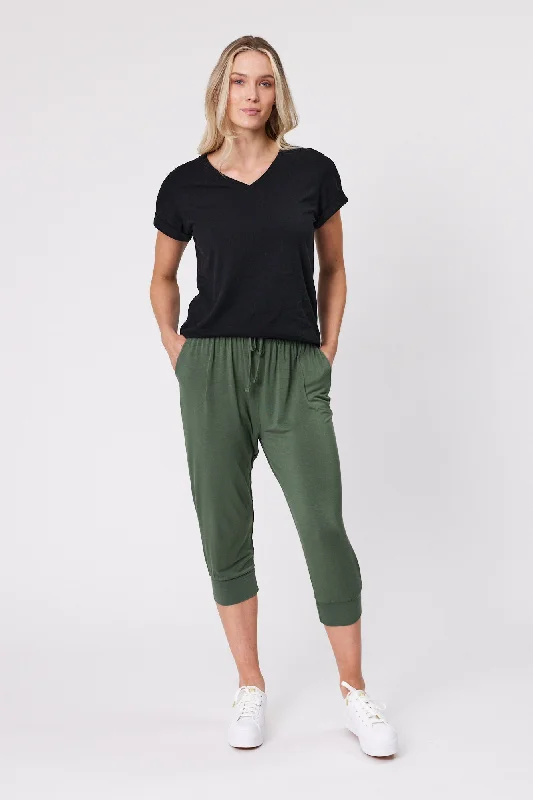 Weekend Savings Spectacle Shine On Essentials Comfort Jogger Khaki