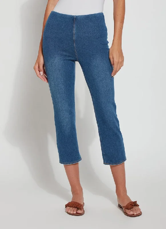 Weekend Bargains to Indulge In Leona Straight Capri Denim