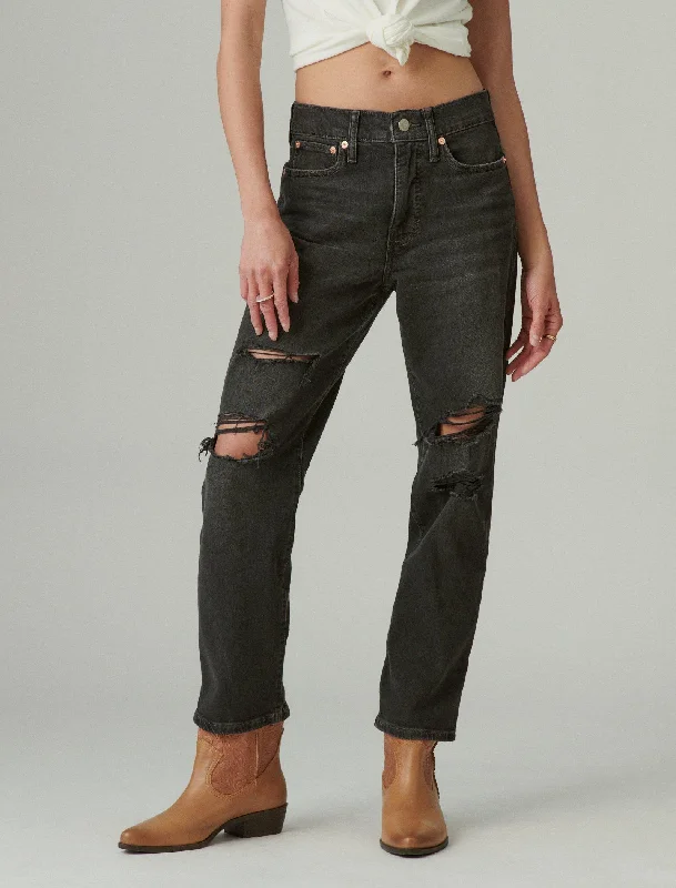 Limited Stock Lucky Brand Women's High Rise Zoe Straight