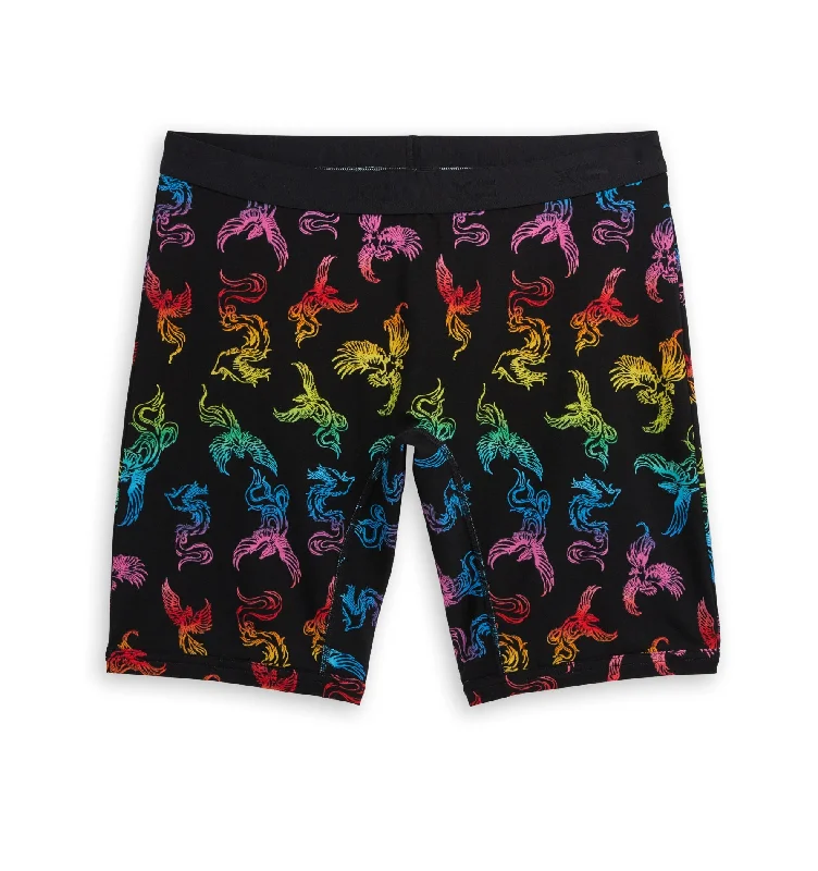 Great Bargain 9" Boxer Briefs - Rainbow Phoenix