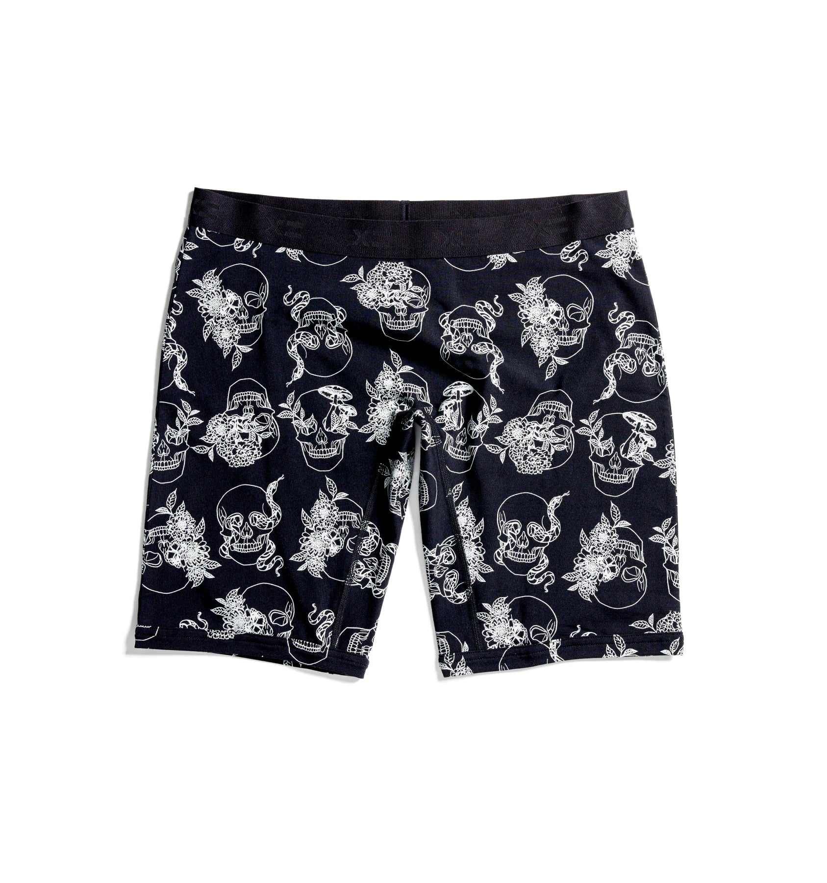 Weekend Deals to Make You Happy 9" Boxer Briefs - Skull Garden