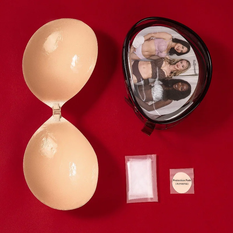 Reduced Prices "Invisible Bra" Adhesive Bra Backless Strapless Sticky No Show Reusable