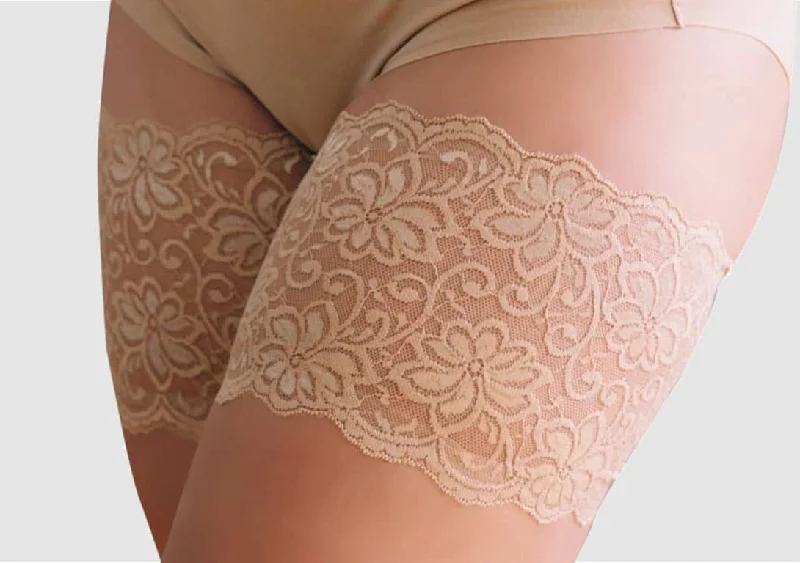 Weekend Specials to Love Bandelettes Dolce Basic Colors Lace Thigh Bands 1009
