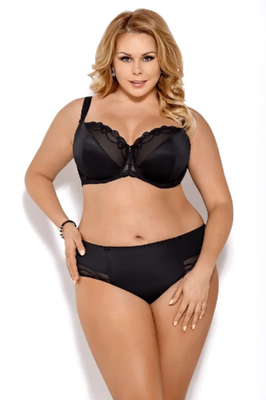 Weekend Sale: Don't Miss Out BLACK UNLINED LACE BRA ADELE UNDERWIRE SOFT