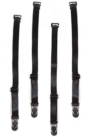 Price Rollback Black Essential Garter Straps