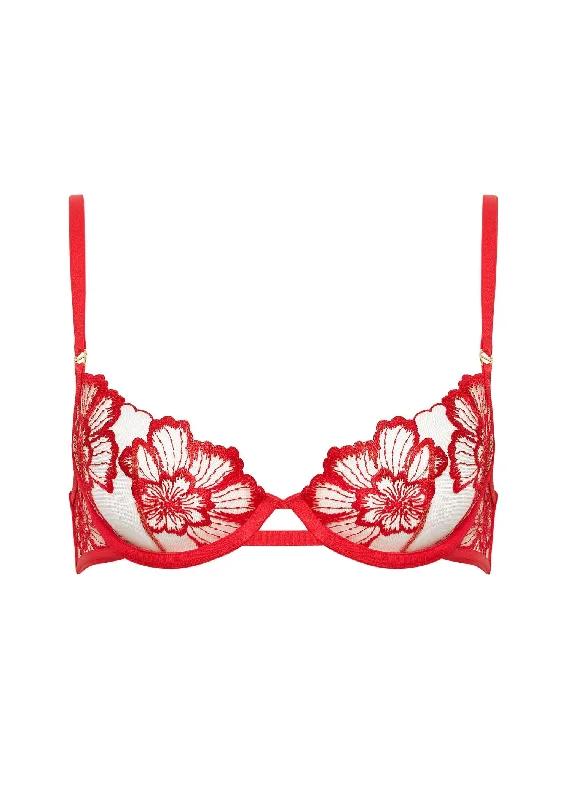 Don’t Miss Out Catalina Wired Bra (Red)