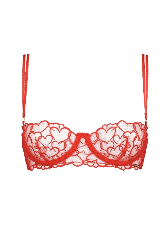 Clearance Items Valentina Wired Bra (Red)