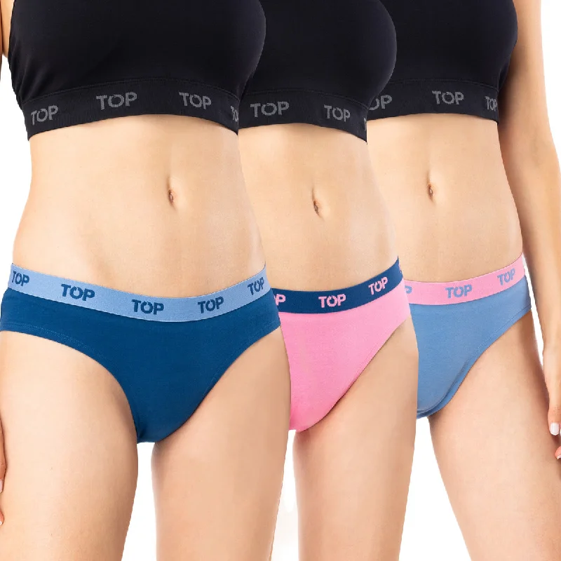 Today Only Calzón Bikini Algodón Pack 3 C9