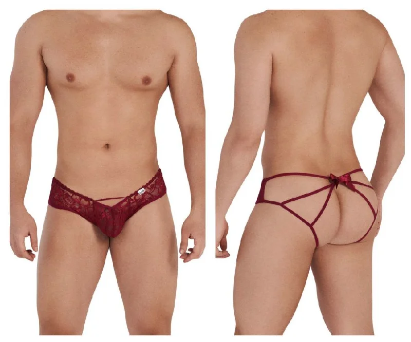 Weekend Deals That Amaze CandyMan 99535 Bow Jockstrap Color Burgundy