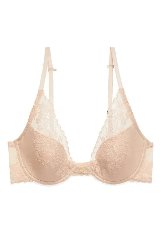 Now or Never Cherry Blossom Convertible Plunge Contour Bra