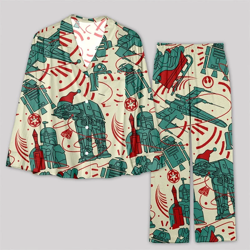 Christmas Star Wars AT-AT Pajamas Set