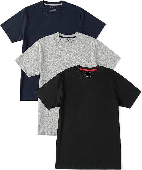 Black and Grey Melange and Navy