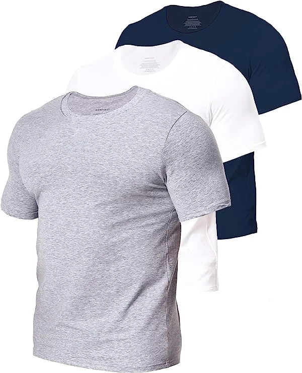 Light Grey and White and Navy