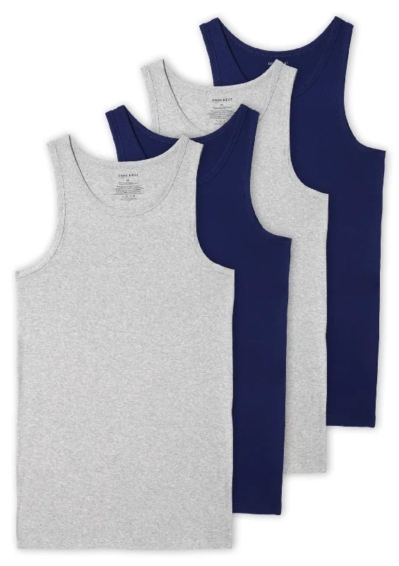 Light Grey and Dark Blue