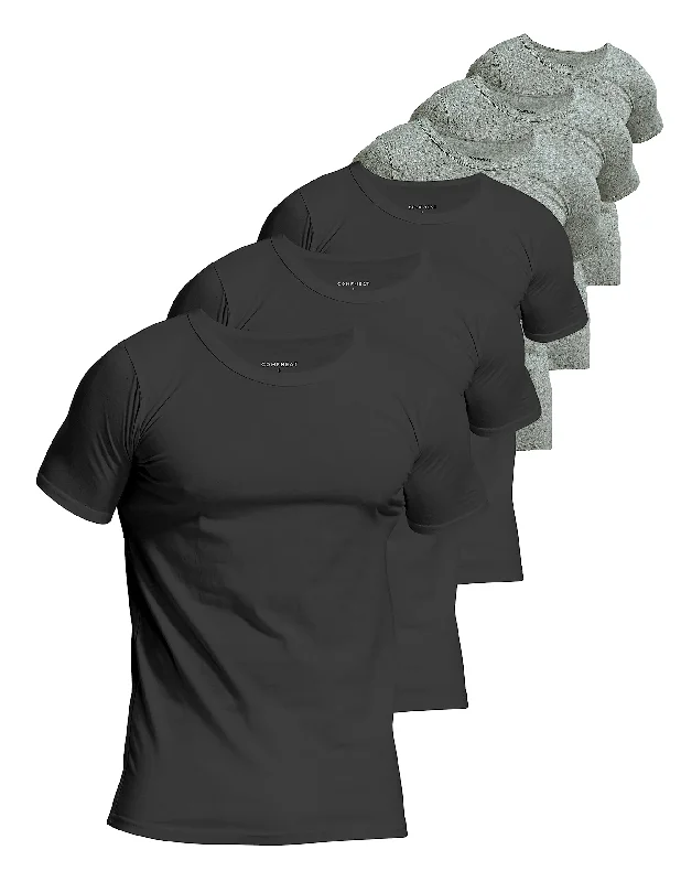 Savings Event Comfneat Men's 6-Pack Pure Cotton Undershirts Comfortable Crew Neck T-Shirts Savings Event Comfneat Men's 6-Pack Pure Cotton Undershirts Comfortable Crew Neck T-Shirts