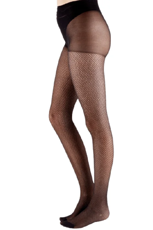 Limited Stock Diamond Pattern Net Tulle Tights
