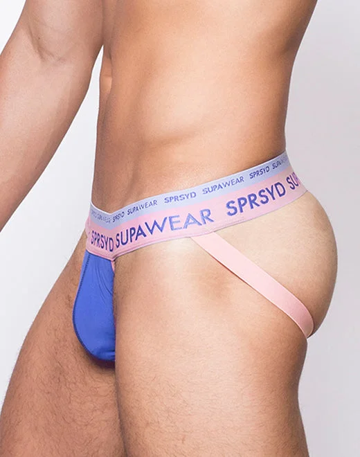 Weekend Offers That Tempt DUAL Jockstrap Underwear - Colour Blocked