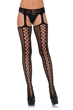 Super Sale Dual Net Garter Stockings