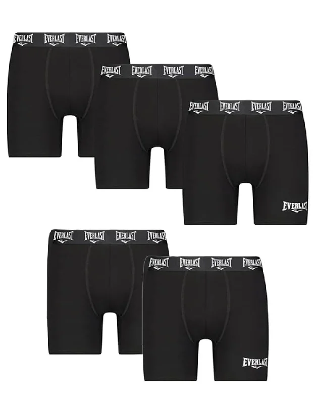 Weekend Shopping Extravaganza Everlast 5-Pack Cotton Boxer Brief EVM8095