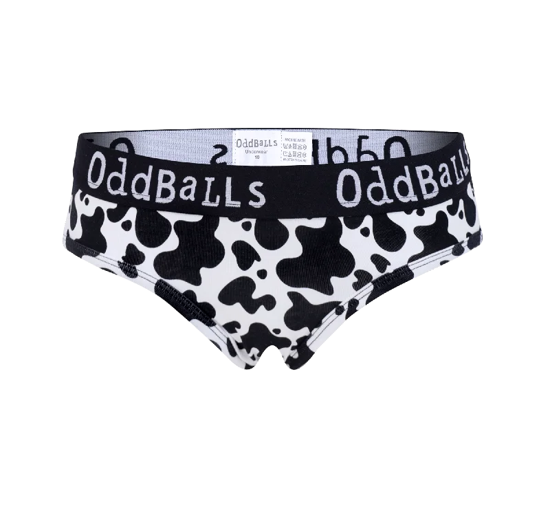 Now or Never Fat Cow - Ladies Briefs