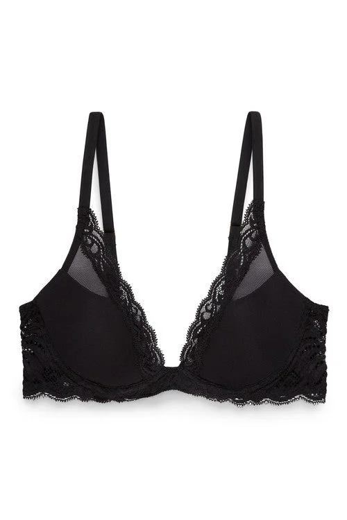 Weekend Offers That Tempt Feathers Plunge T-Shirt Bra - Basics
