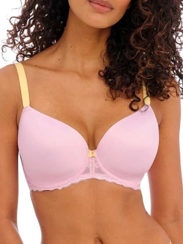Bargain Blast Offbeat Moulded Demi T-Shirt Bra - Macaron