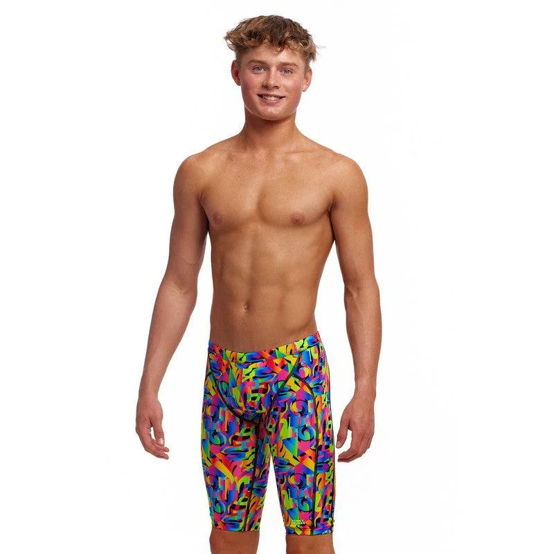 Price Drop Funky Trunks Boy's Training Jammers | Colour Funk