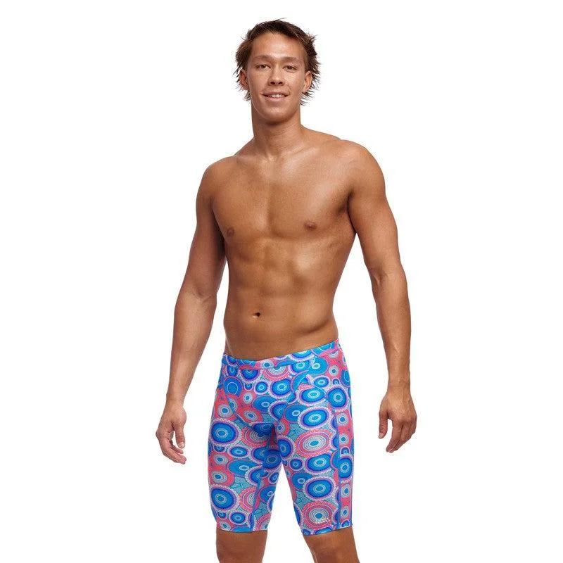 Year-End Deals Funky Trunks Men's Training Jammers | Bundjalung Blue