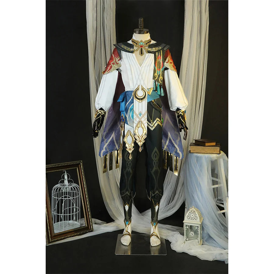 Weekend Discounts to Enjoy Genshin Impact Kaveh Cosplay Costume C07295  AA