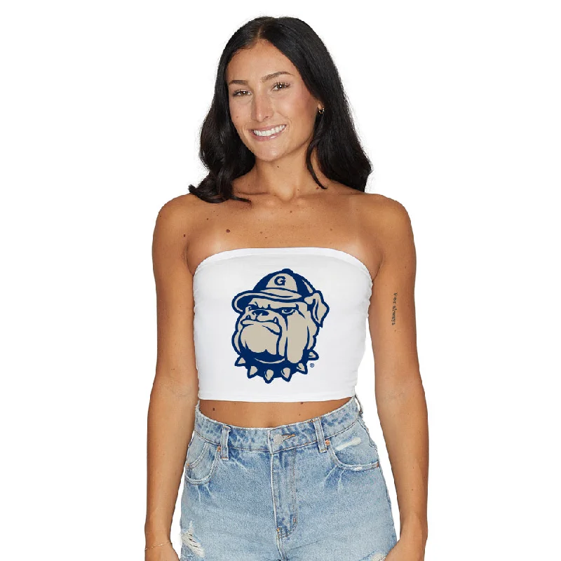 Final Clearance Georgetown Hoyas White Tube Top